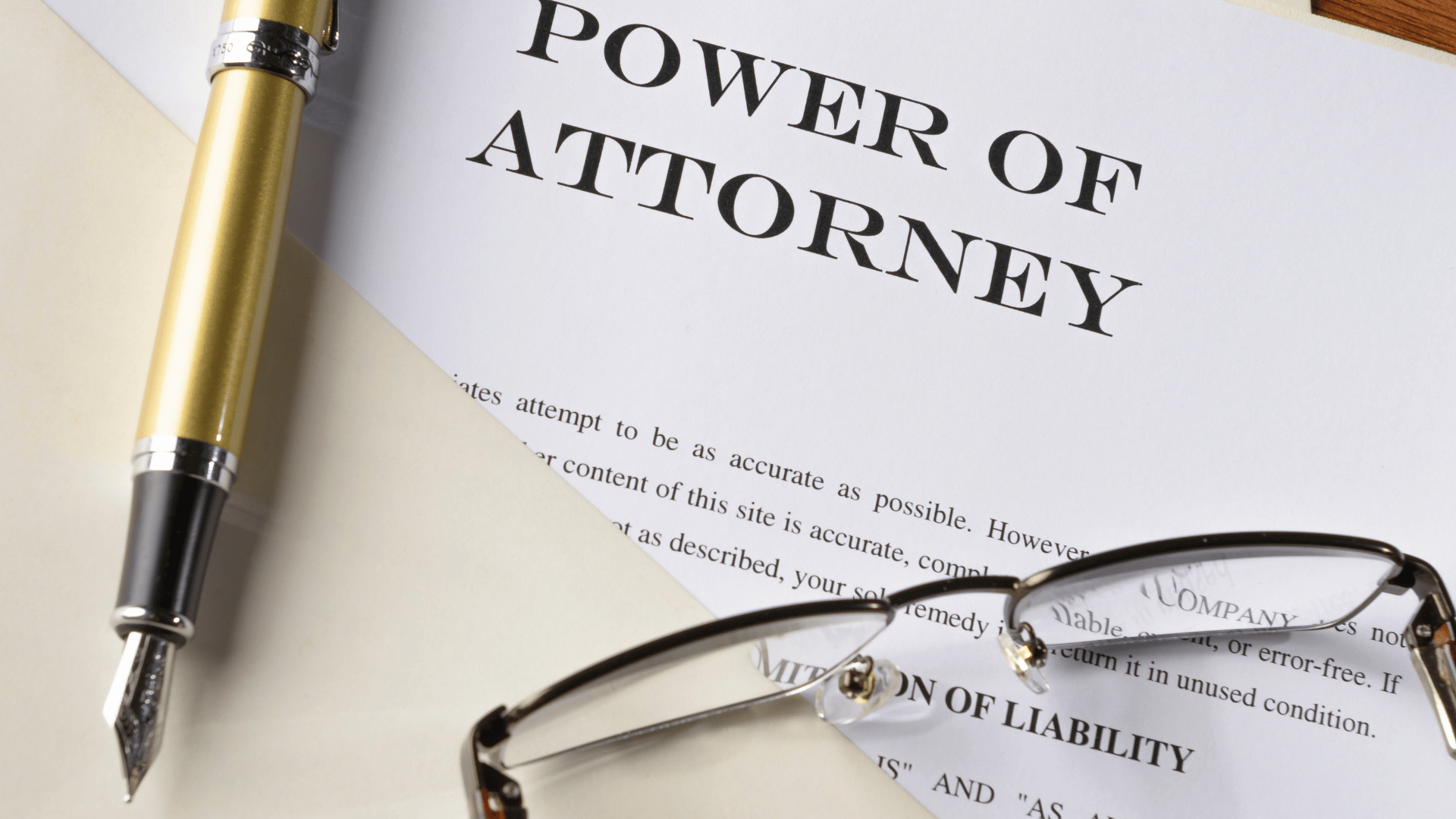 Power of attorney apostille for property, legal and business matters abroad