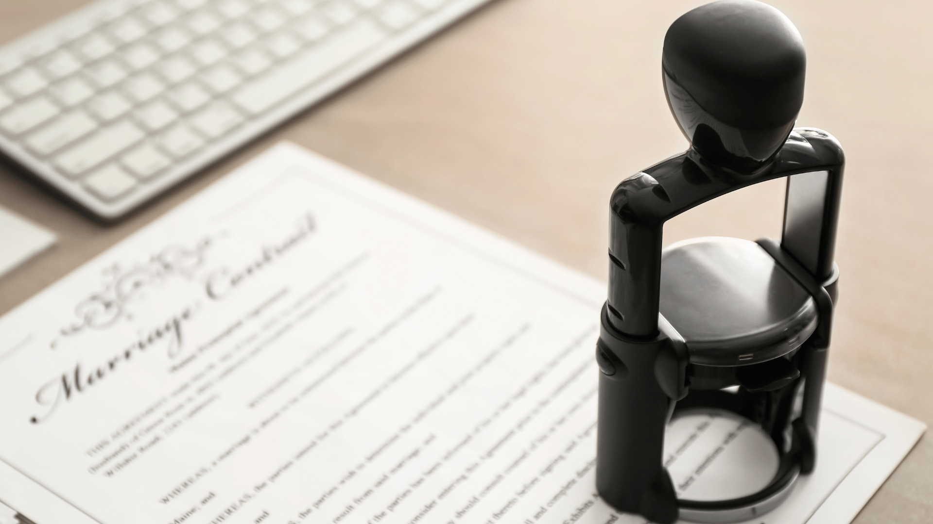 Letter of No Trace apostille for marriage and civil status checks