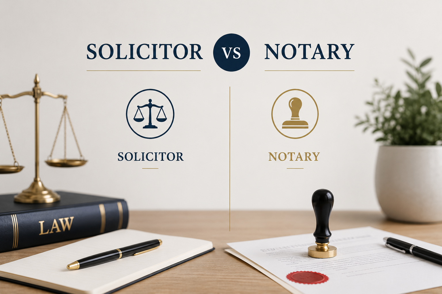 Solicitor or Notary Public: which do you need before an apostille?