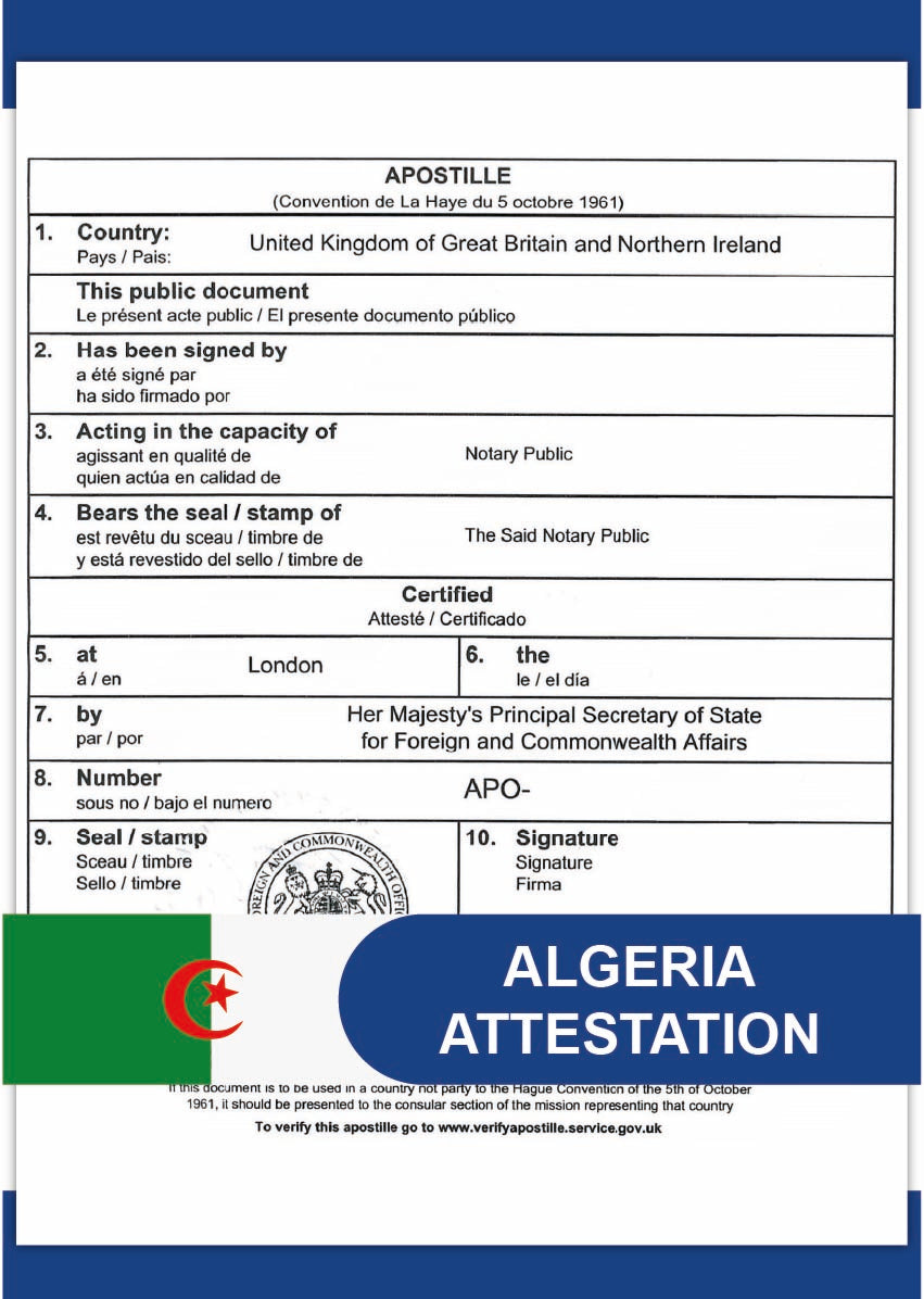 Other country Attestation
