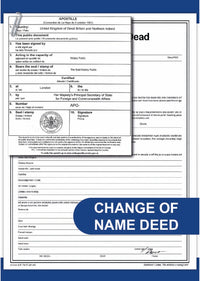 Change of name deed