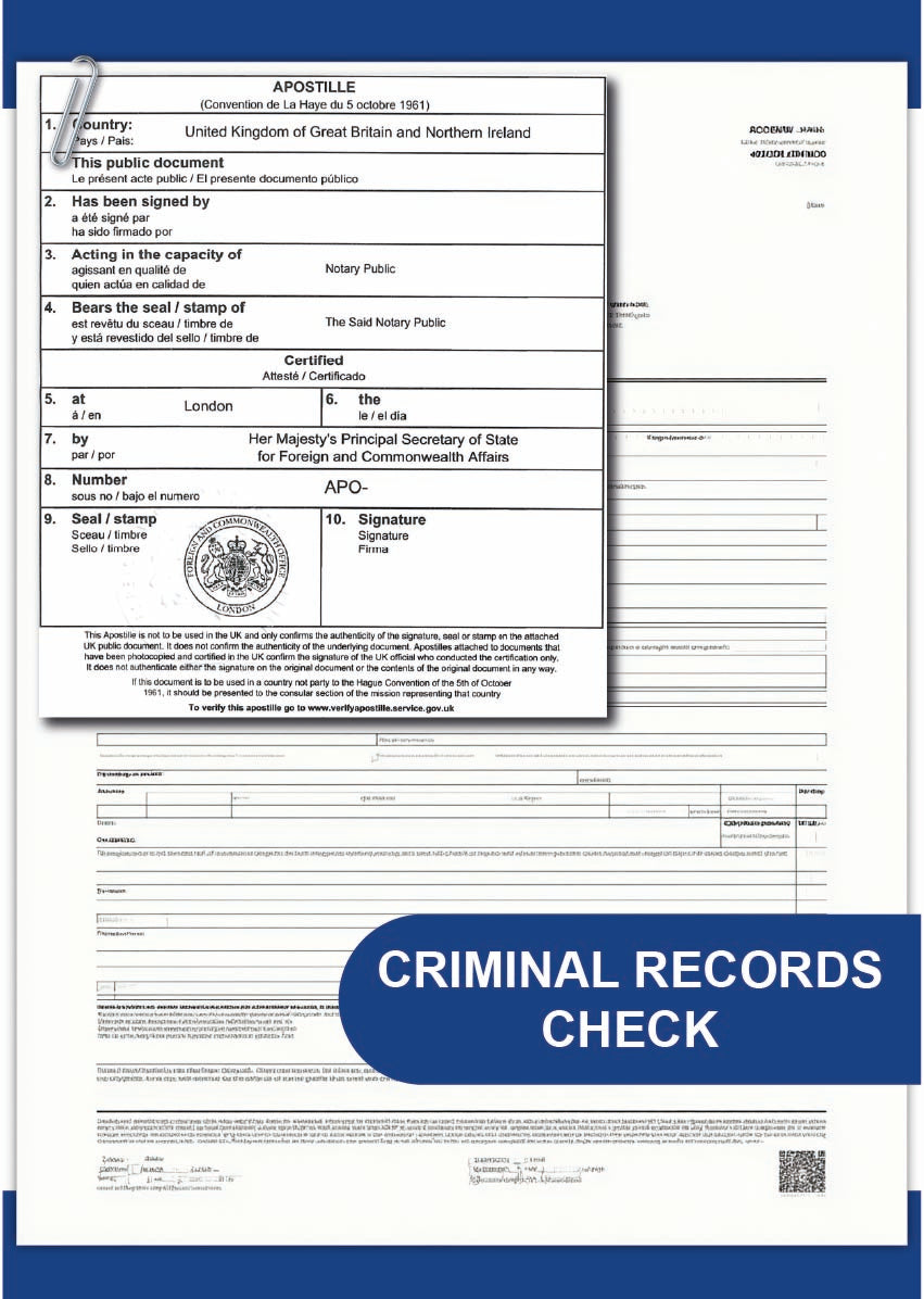 Criminal File Reference Criminal Record Documents