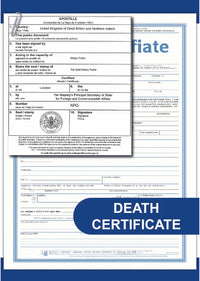 Death certificate