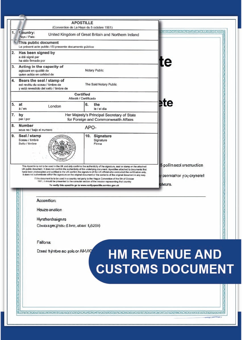HM Revenue and Customs (HMRC) document