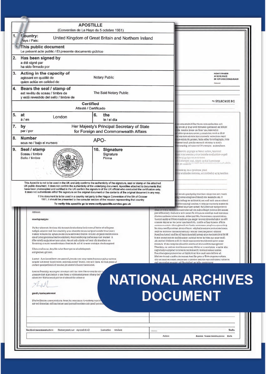 National Archives document