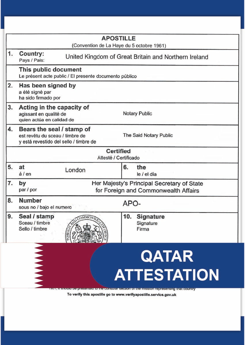 Qatar Attestation 1