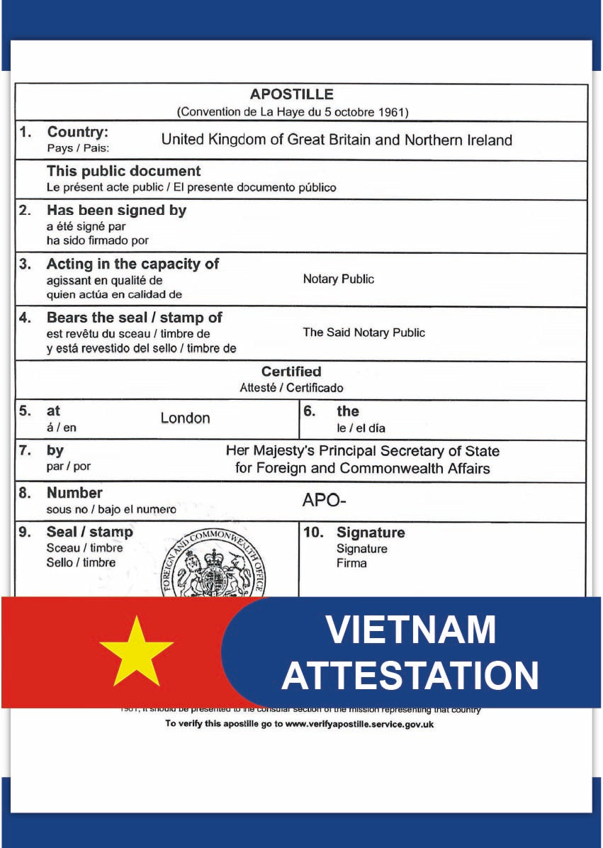 Vietnam Attestation